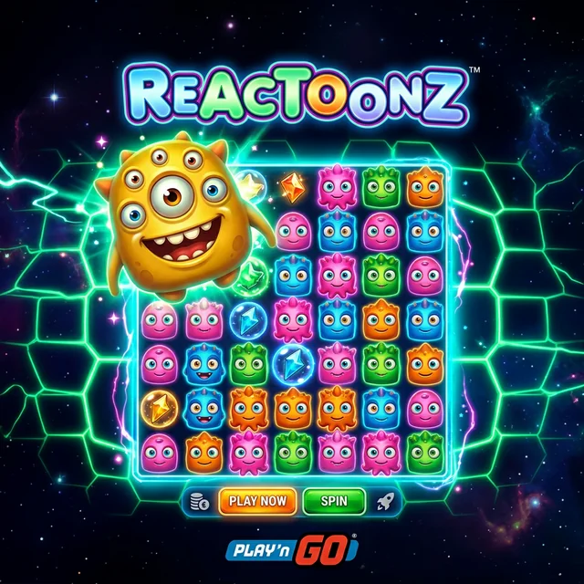 Reactoonz slot igra